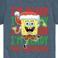 thumbnail image 3 of SpongeBob SquarePants - I'm Ready For Christmas - Toddler And Youth Short Sleeve Graphic T-Shirt, 3 of 6