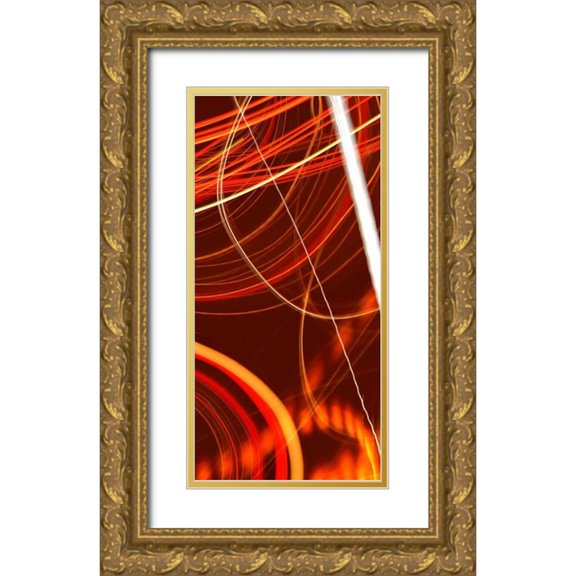 McMasters, James 9x14 Gold Ornate Wood Framed with Double Matting Museum Art Print Titled - Solaris I