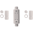 thumbnail image 3 of 3X 1 In 1 Out POE Repeater Network Extender Outdoor 250M Extension One In Two Output 48V Poe Switch IEEE 802.3Af,3 x POE Extender 6 x waterproof cap,White, 3 of 8