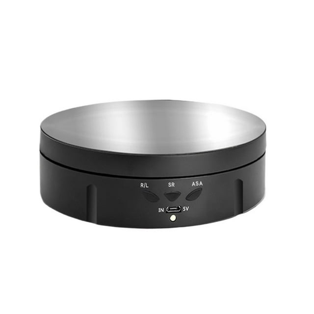 10/3kg Smart Rotating Display Stand 360 Degree USB Mirror/Frosted Turntable Swivel Base Bracket For Photography Video Shooting ,Silent and Smooth Operation