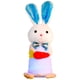 thumbnail image 1 of Figura decorativa de conejo de Pascua brillante | Decoración festiva para mesa en el hogar o la oficina | Adorno colgante para cortinas que crea un ambiente festivo, 1 of 6