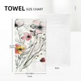 thumbnail image 4 of WERPE Soft Bath Towel Absorbent Hand Towels, Set of 2, High Quality Ultrafine Fibers, 27.5x16 inch, for Kitchens, Bathrooms, Showers 27.5*16in, 4 of 6