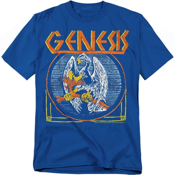 Genesis T-Shirt Vintage Bird Unisex Graphic Tee for Men & Women