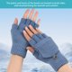 thumbnail image 4 of Manoplas Con Tapa Abatible Térmicas para Tejer Guantes Punto Calefacción USB Invierno, 4 of 9
