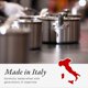 thumbnail image 5 of Stainless Steel 5 Ply Stainless Clad Professional Frying Pan Crafted in Italy Induction Compatible 10-Inch, 5 of 5