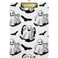 thumbnail image 2 of ZHANZZK Halloween Funny Ghost Bat Clipboard Hardboard Wood Nursing Clip Board and Pull for Standard A4 Letter 13x9 inches, 2 of 5