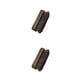 thumbnail image 1 of Billuyoard Shoe Scrubbing Brush Wood Professional Polishing Shop Polish Dirt Maintenance Bags Heavy-Duty Remover Tools Brushes 2Conjunto, 1 of 6