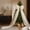 🥝 Beige_Hot#725, variant on Christmas Tree Topper, Pearlescent Double-Layered Bow with Floor-Length Ribbons, Sheer Elegant Modern Holiday Decor, 1 Count