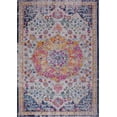 thumbnail image 1 of Orlando Blue Yellow Traditional Indoor/Outdoor Area Rug 2'7" x 4'11", 1 of 5