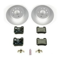Power Stop Rear Euro-Stop ECE-R90 Certified Brake Pad and Rotor Kit ESK831