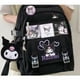 thumbnail image 1 of Sanrios Anime KawaiiInsins Cinnamoroll Kuromi Y HelloKitty Moda Lindo Nuevo Estudiante Mochila Bolsa De La Escuela Ligera Impermeable Tela, 1 of 4