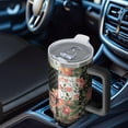 thumbnail image 6 of OBREWU Pioneer Flower Tumbler with Handle and Lid,Pioneer Flower 40oz Double Wall Vacuum Insulated Tumbler,Cups Gift for Women and Men, 6 of 7