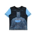 thumbnail image 2 of Batman DC Universe Boys 3 Piece Pajama Set Sleepwear, Blue, Size: 4-5, 2 of 15