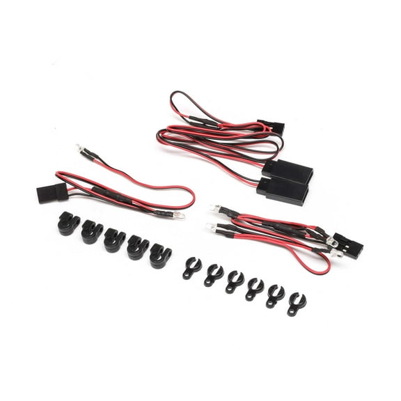 Losi LED Set w/Holder 6 & Wire Keep 5 RZR Rey LOS13005 Elec Car/Truck Replacement Parts