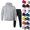 123#Blue, variant on Mens Womens Tracksuit 2 Piece Hooded Sweatshirt and Sweatpants Set Casual Athletic Suits with Pockets 2XL