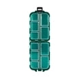 thumbnail image 1 of Fishing Tackle Box, Fishing Tools Box, Fishing Accessory, Durable, Storage Organizer Case, Fishing Storage Box, Fishing Tackle, Storage Container Green, 1 of 10
