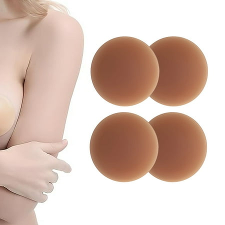 Adhesive Bra  Sticky Bra Strapless Invisible Push up Silicone Bras for Backless Dress with Pasties Nipple Covers