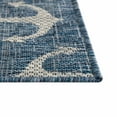 thumbnail image 5 of Unique Loom Outdoor Coastal Collection Area Rug - Ahoy (7' x 10' Rectangle Blue/Ivory), 5 of 7