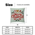thumbnail image 5 of Christmas Set with Unique Patterns - 16x16, 18x18, 20x20 Inches - Set of 2 for Living Room, Bedroom, and Office - Includes Throw Pillow Inserts and Chair, 5 of 6