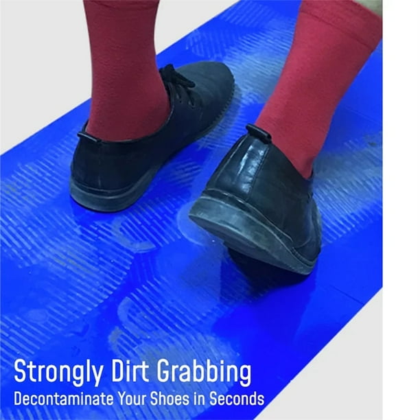 Antibacterial Floor Mat Highly Adhesive Dust Free Mat Tearable Cleaning