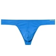 thumbnail image 2 of TANBOM Men's Thong Sexy Bulge Pouch Underwear Tagless Design Bamboo Viscose Comfortable Blue S, 2 of 6