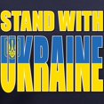 thumbnail image 3 of CafePress - Stand With Ukraine Women's V Neck T Shirt - Women's V-Neck Dark T-Shirt, 3 of 4