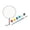 B, variant on Chinese Ancient Style Handmade Folding Fan Silk Art Craft DIY Toy For Kids Adults Decoration Diy Crafts for Kids Ages 8-12 Diy Crafts for Girls Diy Crafts for Adults Photography Diy Crafts for Adults