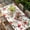 Red, variant on Red Mushrooms Table Cloths for 3 Foot Rectangle Tables, Maple Leaves Plants Country Botanical Patio Waterproof Elastic Fitted Tablecloths, Washable Rectangular Table Cover for Camping