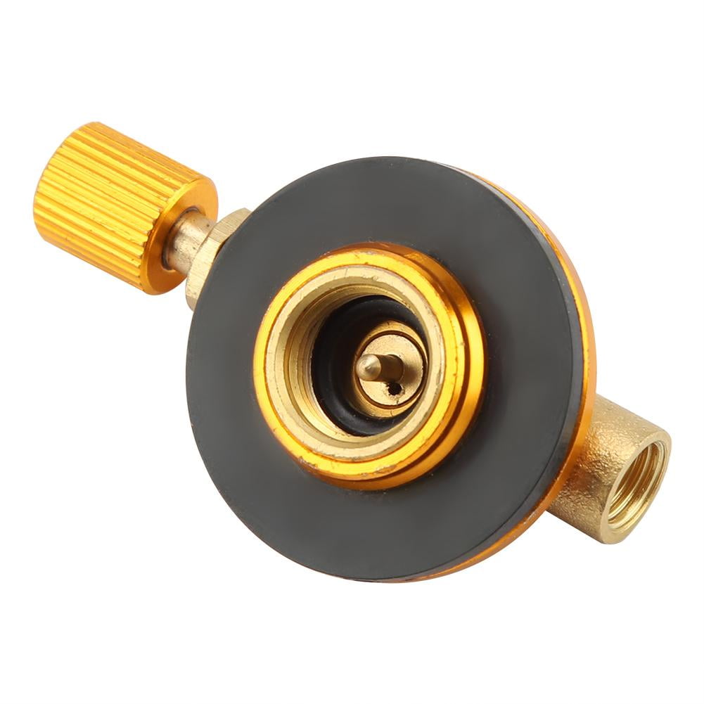 OTVIAP Gas Stove Safety Switch Inflatable Valve Adapter Flat Cylinder