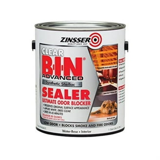 White, Zinsser Flat BIN Shellac Primer- 5 Gallon, 1 Pack - Walmart.com