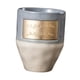 thumbnail image 3 of Taza de café de cerámica reutilizable, única, para beber, de porcelana. Gris, 3 of 9