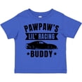 thumbnail image 3 of Inktastic Pawpaw's Lil' Racing Buddy with Car Silhouette Boys or Girls Toddler T-Shirt, 3 of 5