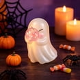 thumbnail image 3 of Orangide Halloween Blow Mold Ghost Night Light, Blowing Bubble Shape Glowing Statue for Yard Porch Indoor Outdoor Decor, 3 of 7