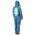 thumbnail image 3 of Disney Lilo And Stitch Adult Unisex Stitch Costume Sherpa Fleece One Piece Pajama Union Suit, 3 of 7