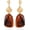 Amber, variant on Statement Earrings for Women Chunky Acrylic Resin Dangle Stud Earrings Vintage Geometric Irregular Beaded Drop Earring for Daily Wear and Party Jewelry Gift