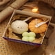 thumbnail image 2 of Juego de velas aromáticas con dibujos de Halloween: calabaza fantasma, 2 of 4