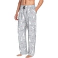 thumbnail image 6 of Honiee Fun Rabbit for men - a sleek fusion of Straight Pajama Pants, versatile Lounge Pants, and cozy Sleepwear, all rolled into one-Medium, 6 of 6