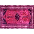 thumbnail image 1 of Ahgly Company Indoor Rectangle Persian Pink Traditional Area Rugs, 5' x 7', 1 of 4