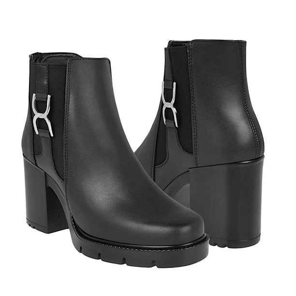 BOTINES DAMA STYLO 0745 SIMIPIEL NEGRO