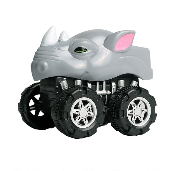 BJBSJSZ Toy Cars Monster Trucks Animal Race Cars Toy, Push and Go Pull Back Car, Friction Car, 3 Year Old Boys Girls, Toddlers Age 3,4,5,6,7 Year Animal Game Car Toys
