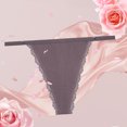 thumbnail image 3 of Gibobby Tangas de sexy mujer Calzoncillos Patchwork Color Ropa interior Bragas Bikini Sólido Calzoncillos para mujer Bragas Regalo de Navidad 1 pieza(Caqui,G), 3 of 4