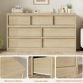 thumbnail image 4 of Drawer Dresser for Bedroom, Modern Chest of Drawers Tall with Large Drawers Storage, 4 of 7