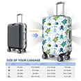 thumbnail image 4 of Disketp Cartoon Sea Creatures Elastic Travel Luggage Cover Travel Suitcase Protective Cover For Trunk Case Apply To 18''-32'' Suitcase Cover-X-Large, 4 of 7