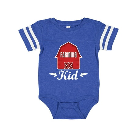

Inktastic Farming Kid Barn Gift Baby Boy or Baby Girl Bodysuit