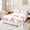 Light Pink White, variant on Manfei Kawaii Bowknot Bed Sheets 4pcs for Kids Girls, Cute Strawberry King Sheets, Pink Red White Sheet Set, Microfiber Bedroom Decor