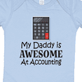 thumbnail image 4 of Inktastic Accountant Daddy is Awesome at Accounting Boys or Girls Baby Bodysuit, 4 of 5