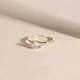 thumbnail image 2 of 1.5CT 925 Sterling Silver Engagement Rings Round Cut Solitaire Cubic Zirconia CZ Wedding Promise Rings for Her Wedding Bands for Women Size 3-11, 2 of 4