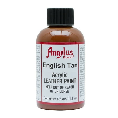 UPC: 0086366740194 | Angelus® Acrylic Leather Paint  4 oz.  English Tan