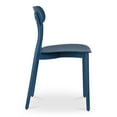 thumbnail image 5 of Moe's Home Collection Kent Outdoor Dining Chair Navy - Set Of Two Plastic, 5 of 6