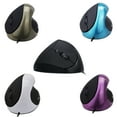 thumbnail image 2 of Labymos Optical Vertical Ergonomic Wired USB Mice 5 Button for PC Laptop(Purple), 2 of 7